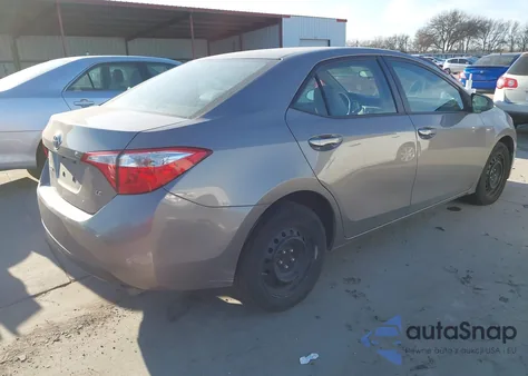 2016 Toyota Corolla Le из США, поврежденный, VIN 2T1BURHE4GC489262